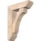 Ekena Millwork Legacy Slat Smooth Bracket w/ Offset Brace, Douglas Fir, 7 1/2"W x 26"D x 34"H BKT0806X26X34LEC06SDF - alternate 1